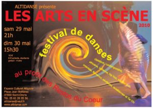 Affiche ARTS EN SCENE 2010