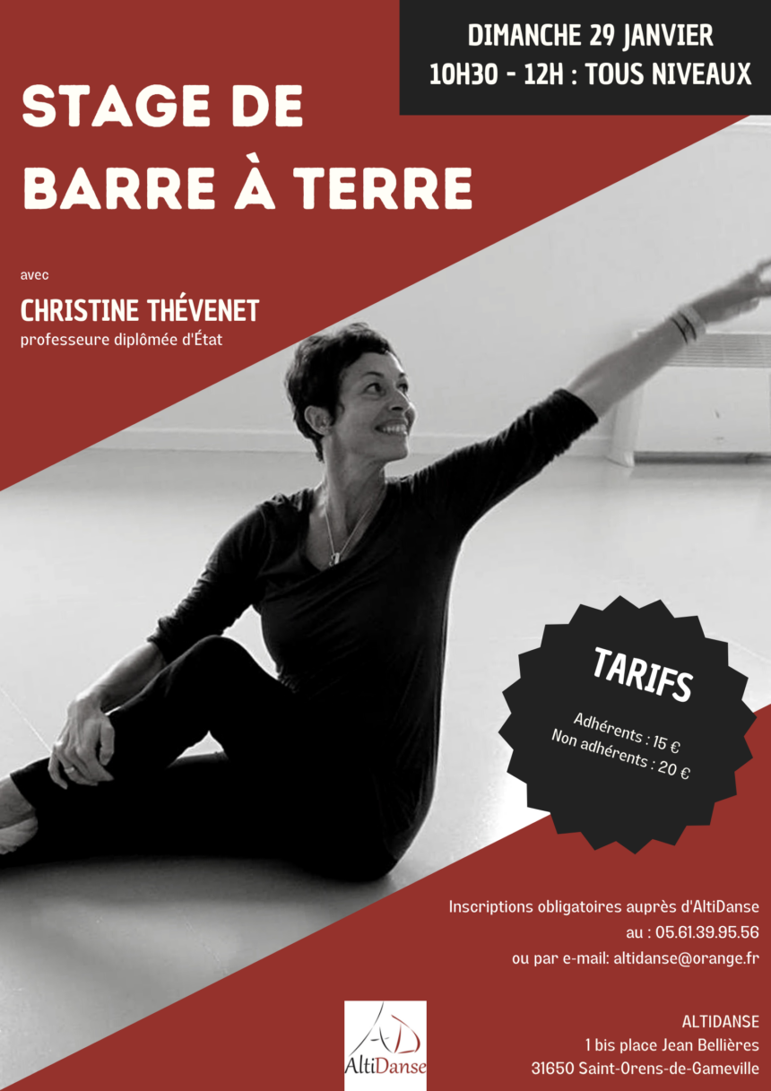 Stage de Barre à terre