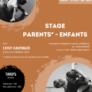 Stage parents/enfants Stage parents/enfants